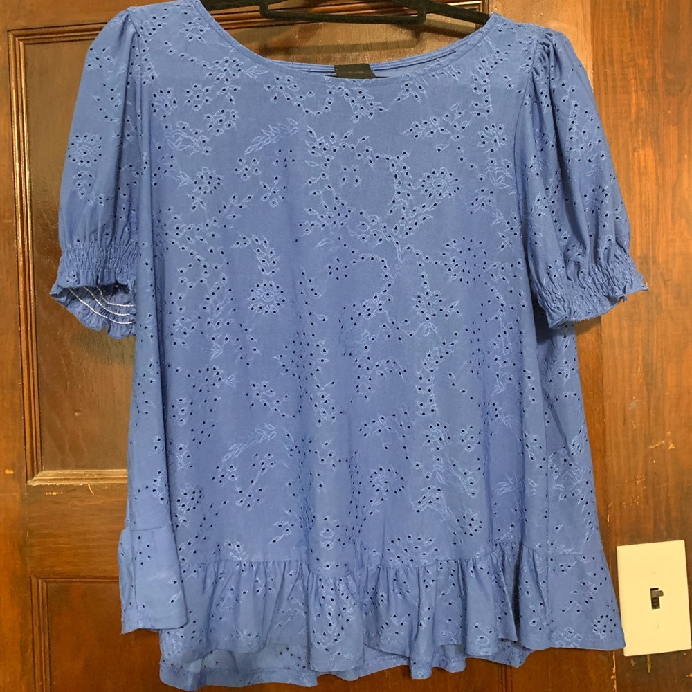 Blue blouse